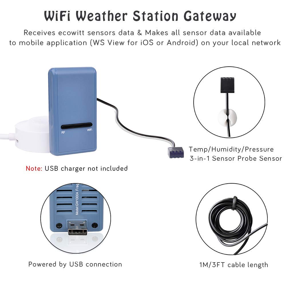 Professional Weather Products Smart Home Product Ecowitt